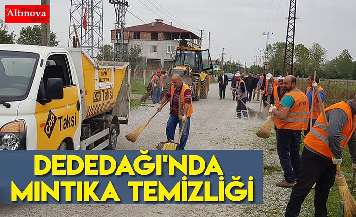 DEDEDAĞI'NDA MINTIKA TEMİZLİĞİ
