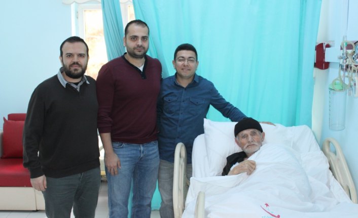 Erbaa'da mesane tümörünün çıkarılması ameliyatı yapıldı
