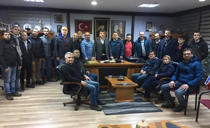 ERDEMİR'li işçilerden Türk Metal Sendikası'na ziyaret