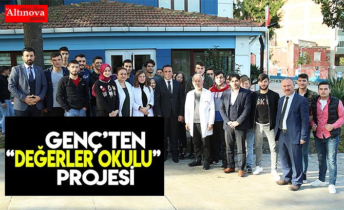 Genç’ten “Değerler Okulu” projesi