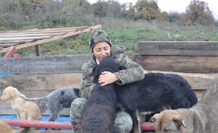 Hayvan hakları için çöplükte açlık grevi yapıyor