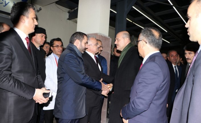 İçişleri Bakanı Süleyman Soylu Rize'de