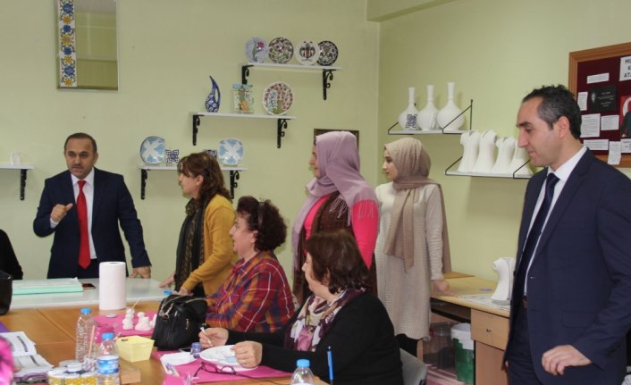 İlçe Milli Eğitim Müdüründen HEM ziyareti