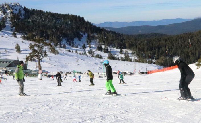 Kartalkaya'da kayak keyfi