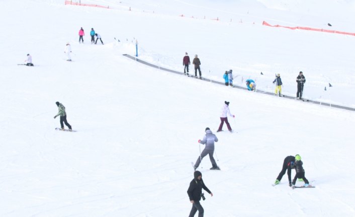 Kartalkaya'da yeni yıl yoğunluğu