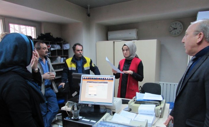 Kavak'ta PTT personeline seminer verildi