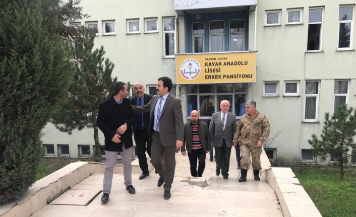 Kaymakam Koşal öğrenci pansiyonunu denetledi