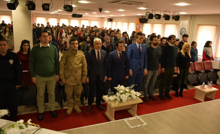 Kaymakam Tengir, üniversite öğrencileriyle söyleşide buluştu