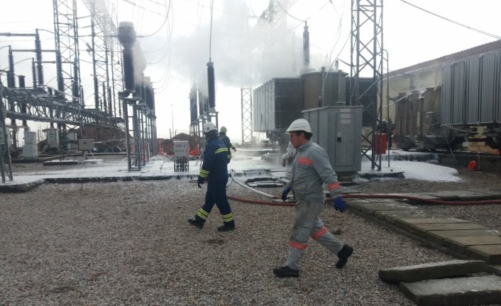 OSB'de patlayan trafo yangına neden oldu