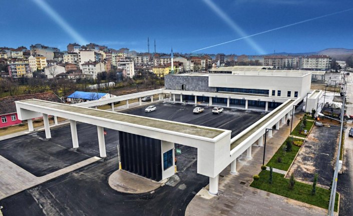 Taşköprü şehirlerarası otobüs terminali tamamlandı