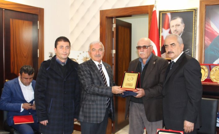 THK'dan Tosya'ya teşekkür plaketi