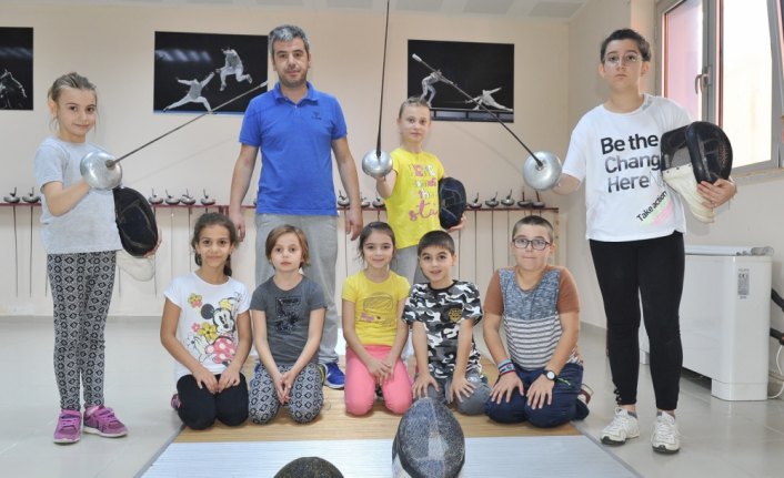 Trabzon'da eskrime ilgi artıyor