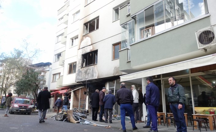 Trabzon'da tüp gaz bayisindeki patlama
