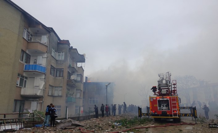 Trabzon'da yangın