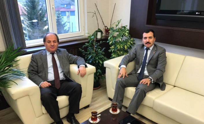 Vali Yardımcısı Öztürk'ten Kaymakam Koşal'a ziyaret