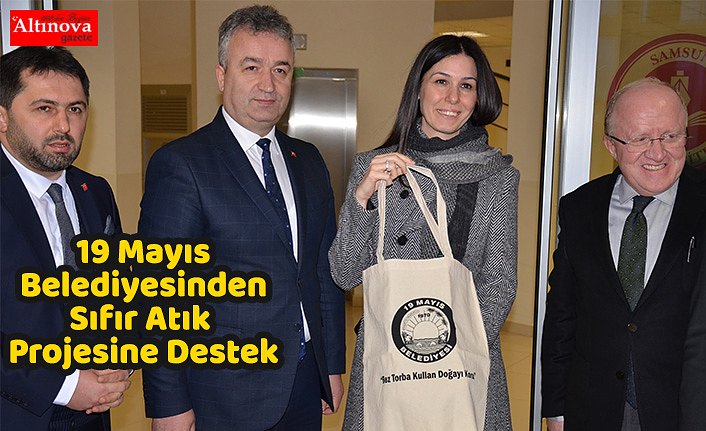 19 Mayıs Belediyesinden Sıfır Atık Projesine Destek