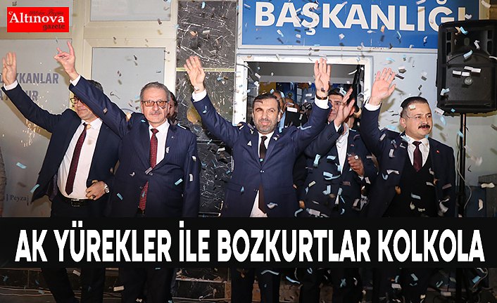 AK Yürekler ile Bozkurtlar Kolkola