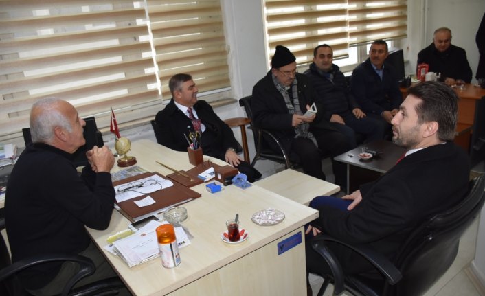 AK Parti Belediye Başkan adayı Çöpçü'den ziyaret