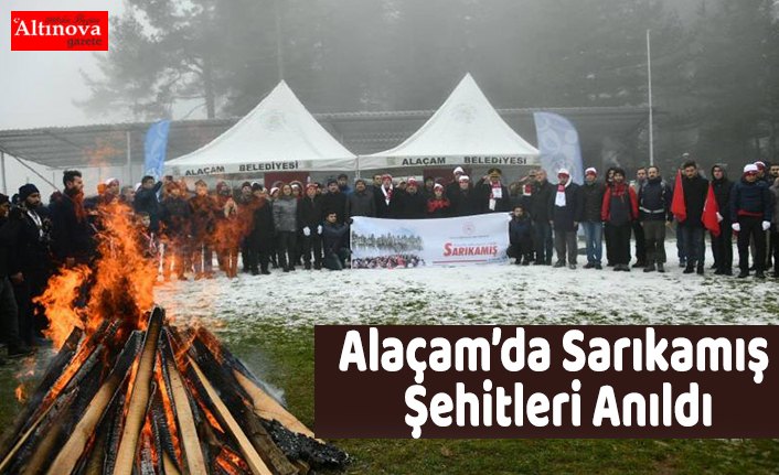 Alaçam’da Sarıkamış Şehitleri Anıldı