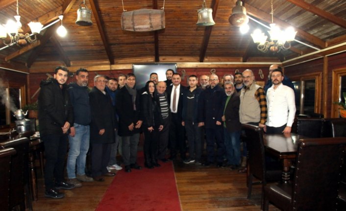 Başkan Akgül basın mensuplarıyla buluştu