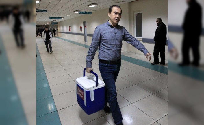 Beyin ölümü gerçekleşen kadının organları 3 hastaya umut oldu