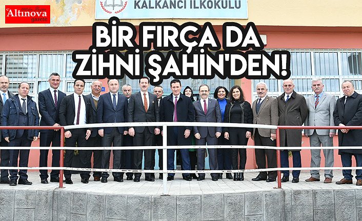 Bir fırça da Zihni Şahin'den!