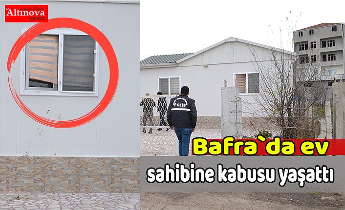 Camı kırıp girdiler!