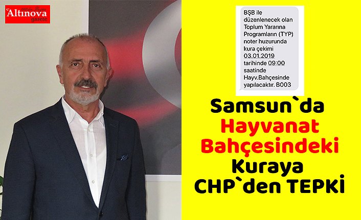 CHP`den Kura Çekimi Tepkisi