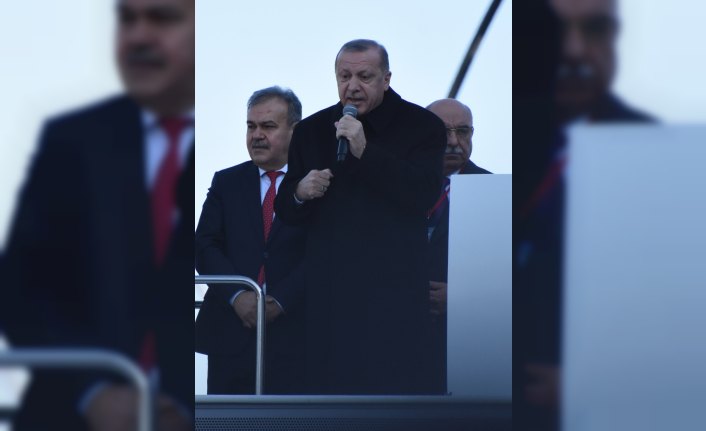 Cumhurbaşkanı Erdoğan Ordu'da