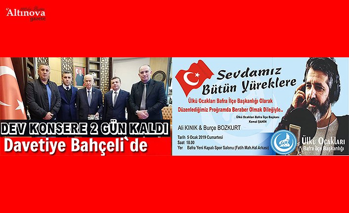 Dev konsere 2 gün kaldı