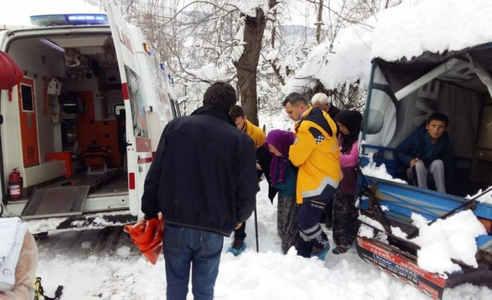 Ekipler hasta vatandaşlar için seferber oldu