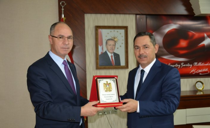 Filistin'in Ankara Büyükelçisi Faed Mustafa Zonguldak'ta