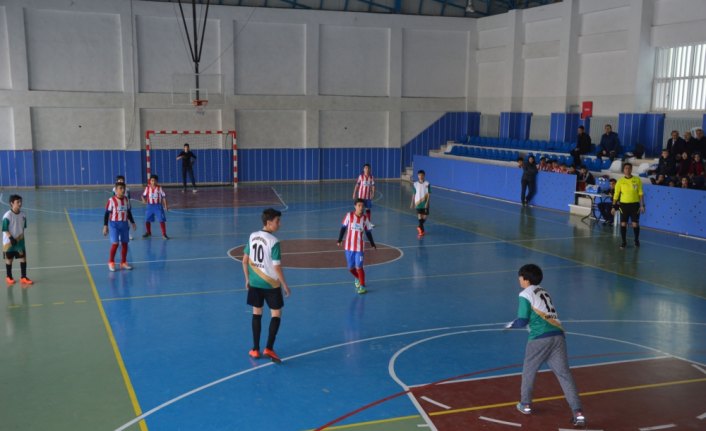Futsal final maçı Havza'da yapıldı
