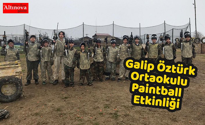 Galip Öztürk Ortaokulu Paintball Etkinliği