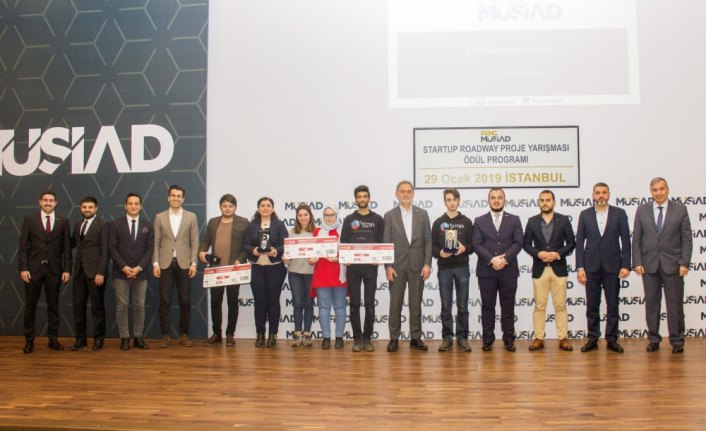 Genç MÜSİAD Startup Roadway Proje Yarışması ödülleri sahiplerini buldu