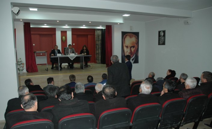 Hanönü'de halk toplantısı yapıldı