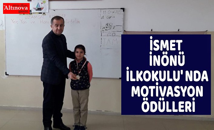 İSMET İNÖNÜ İLKOKULU' NDA MOTİVASYON ÖDÜLLERİ