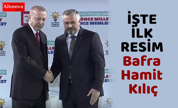 İşte ilk resim