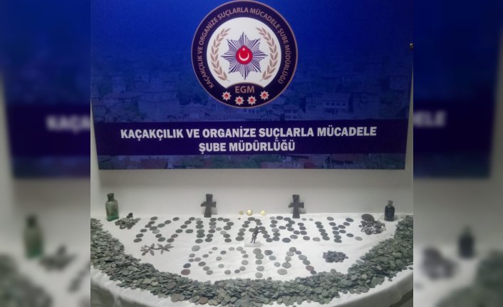 Karabük'te tarihi eser operasyonu