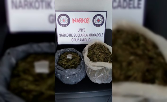 Ordu'da uyuşturucu ile mücadele çalışmaları