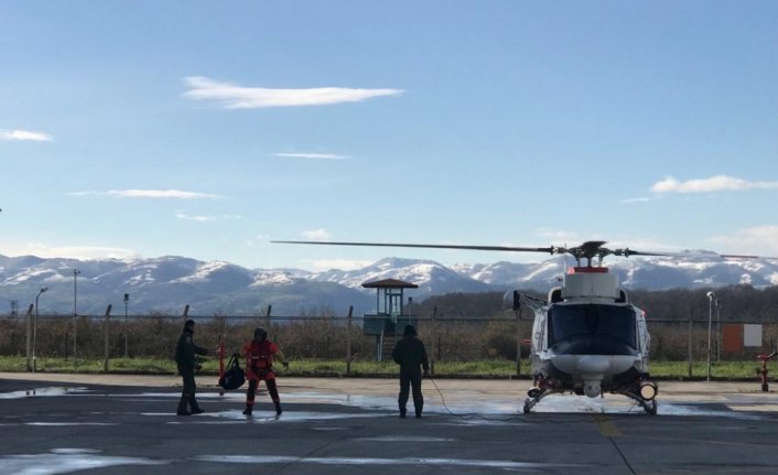 Samsun açıklarında batan gemi