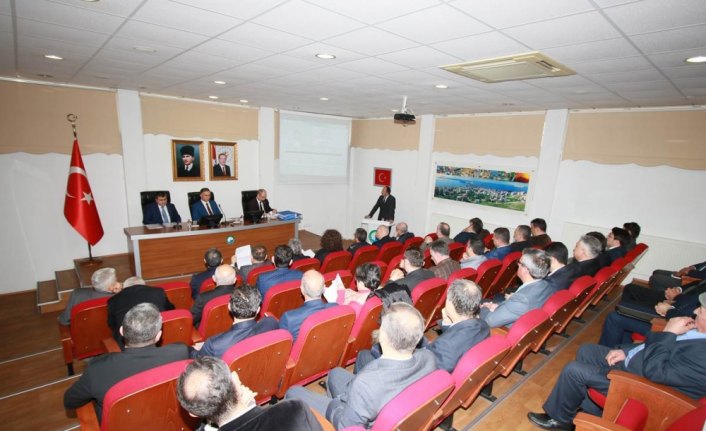 Sinop'ta İl Koordinasyon Kurulu toplantısı yapıldı
