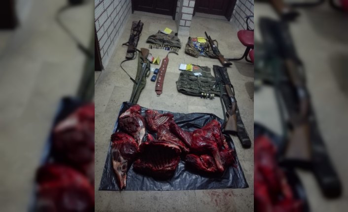 Sinop'ta kaçak avcılara 13 bin lira para cezası