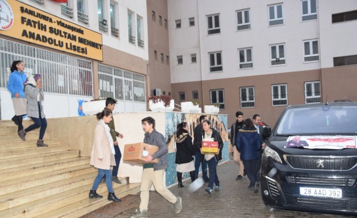 Tirebolu'dan, Şanlıurfa'ya kitap desteği