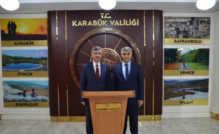 Vali Bektaş'tan Karabük Valisi Gürel'e ziyaret