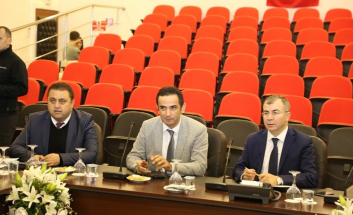 Vali Doruk, DSİ 26. Bölge Müdürlüğünden brifing aldı