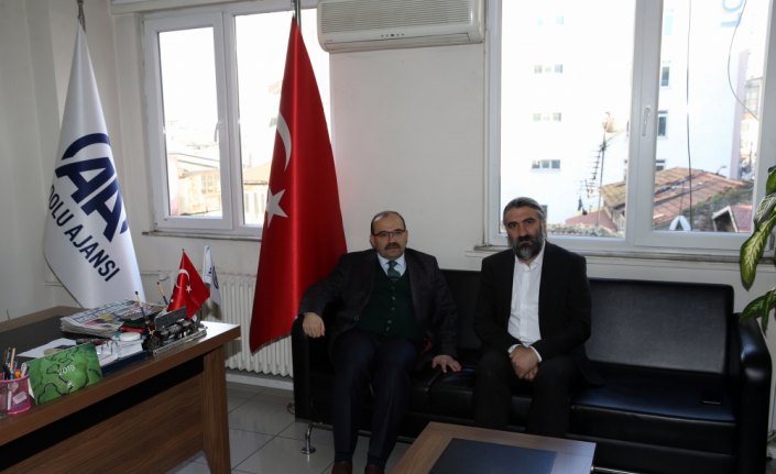 Vali Ustaoğlu'ndan AA Trabzon Bölge Müdürlüğüne ziyaret