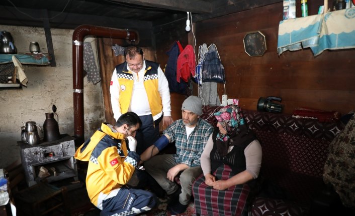 Yayladaki zorlu yaşam mücadelesi