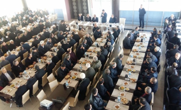 Ziraat Odası Başkanı Aydemir delegelerle buluştu