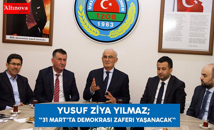 "31 Mart'ta demokrasi zaferi yaşanacak"